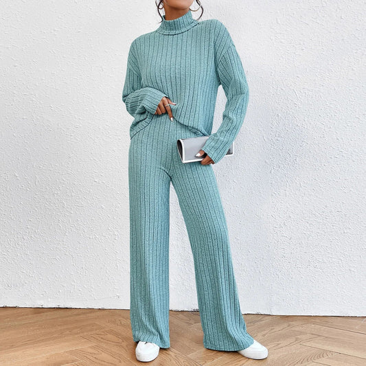 Tweedelige Loungewear Set voor Dames van Zachte Stof
