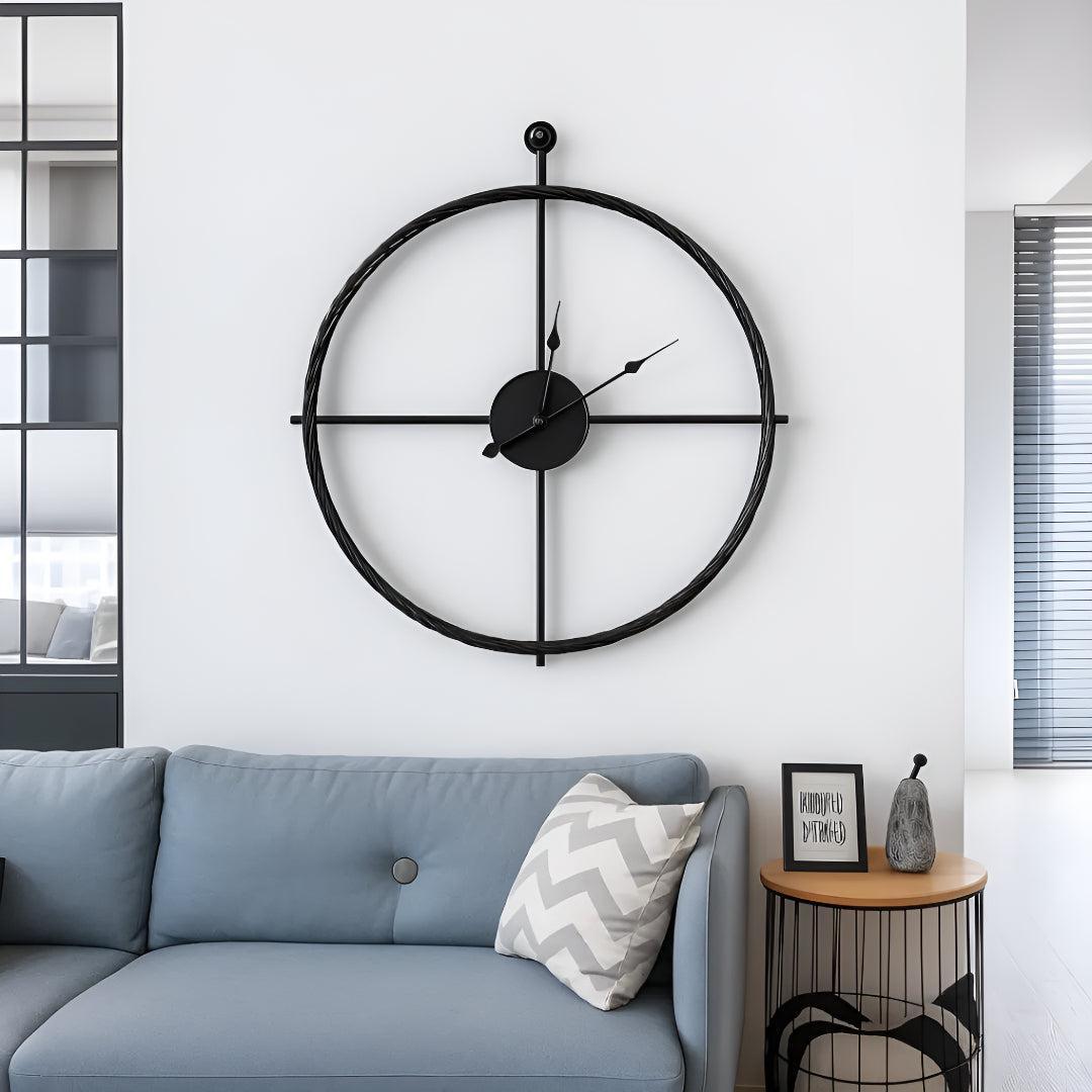 Große Geräuschlose Wanduhr Modern – Stilvolles Minimalistisches Design für Ihr Zuhause 1