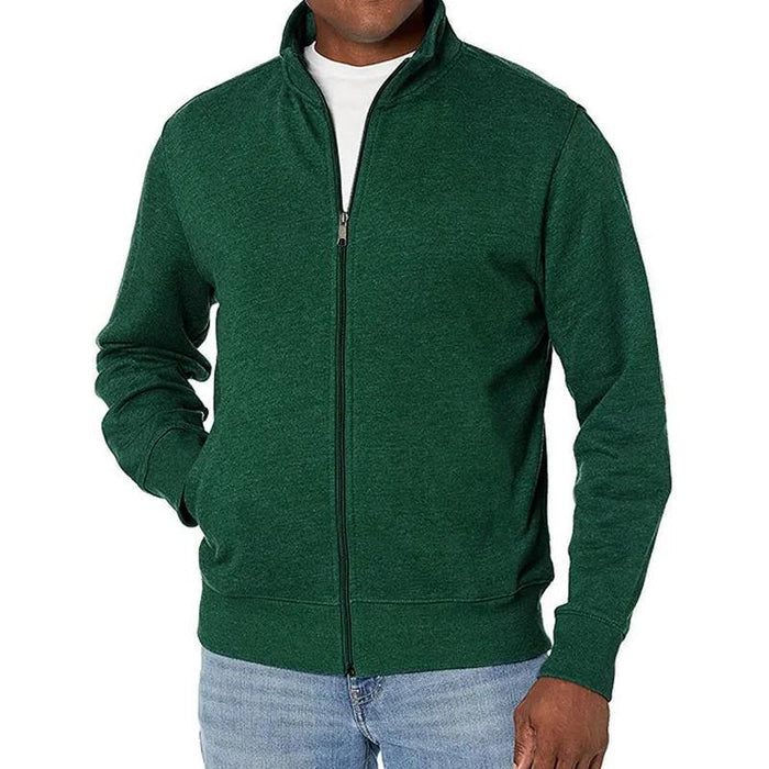 Herrenpullover mit durchgehendem Reißverschluss | Lässiger und Business-Stil 