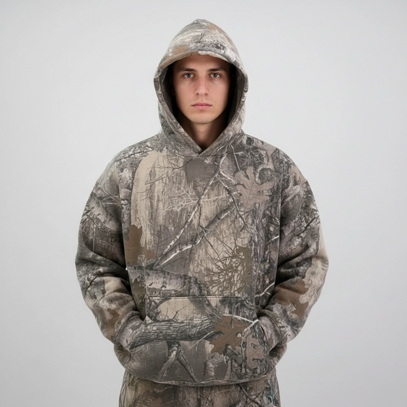 ANFINITE Hoodie – Blød-blend Oversized Snit & Fleksibel Form Fit