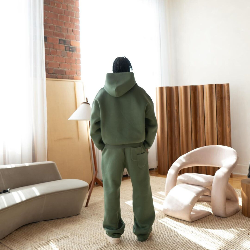 Hoodie and Joggers Set | Two-Piece | Sweatsuit | Men's Tracksuit-Grace Aura