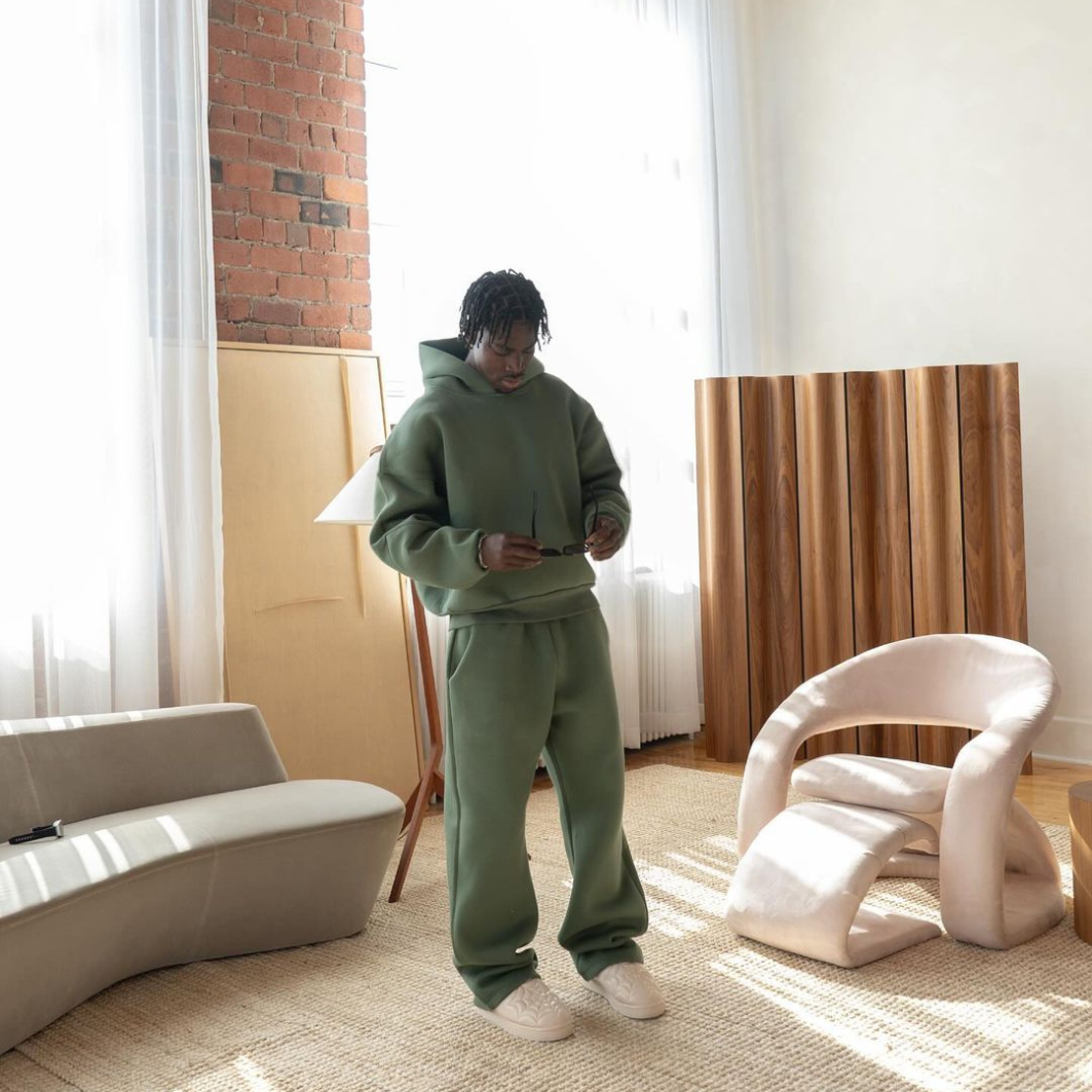 Hoodie and Joggers Set | Two-Piece | Sweatsuit | Men's Tracksuit-Grace Aura