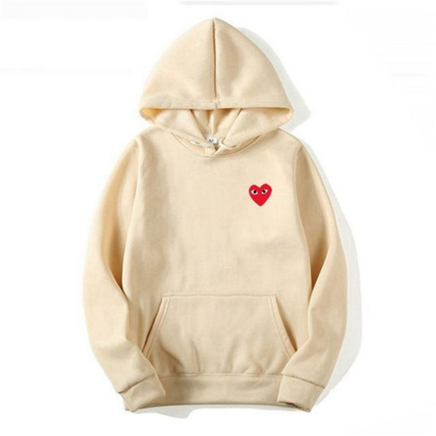 Serwyn | Dameshoodie met minimalistisch hart, comfortabele pullover, casual sweatshirt