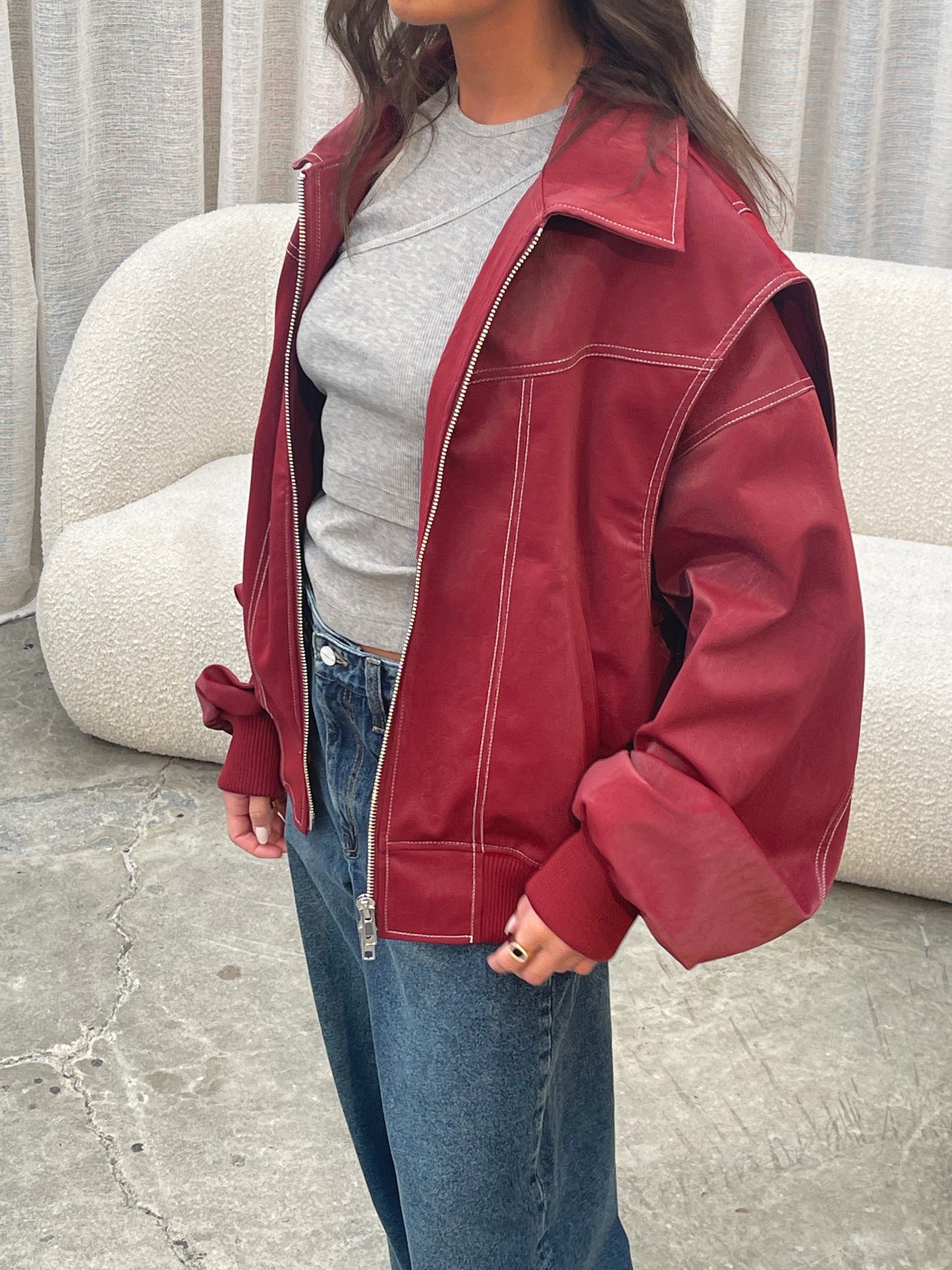 Elin | Leather Jacket