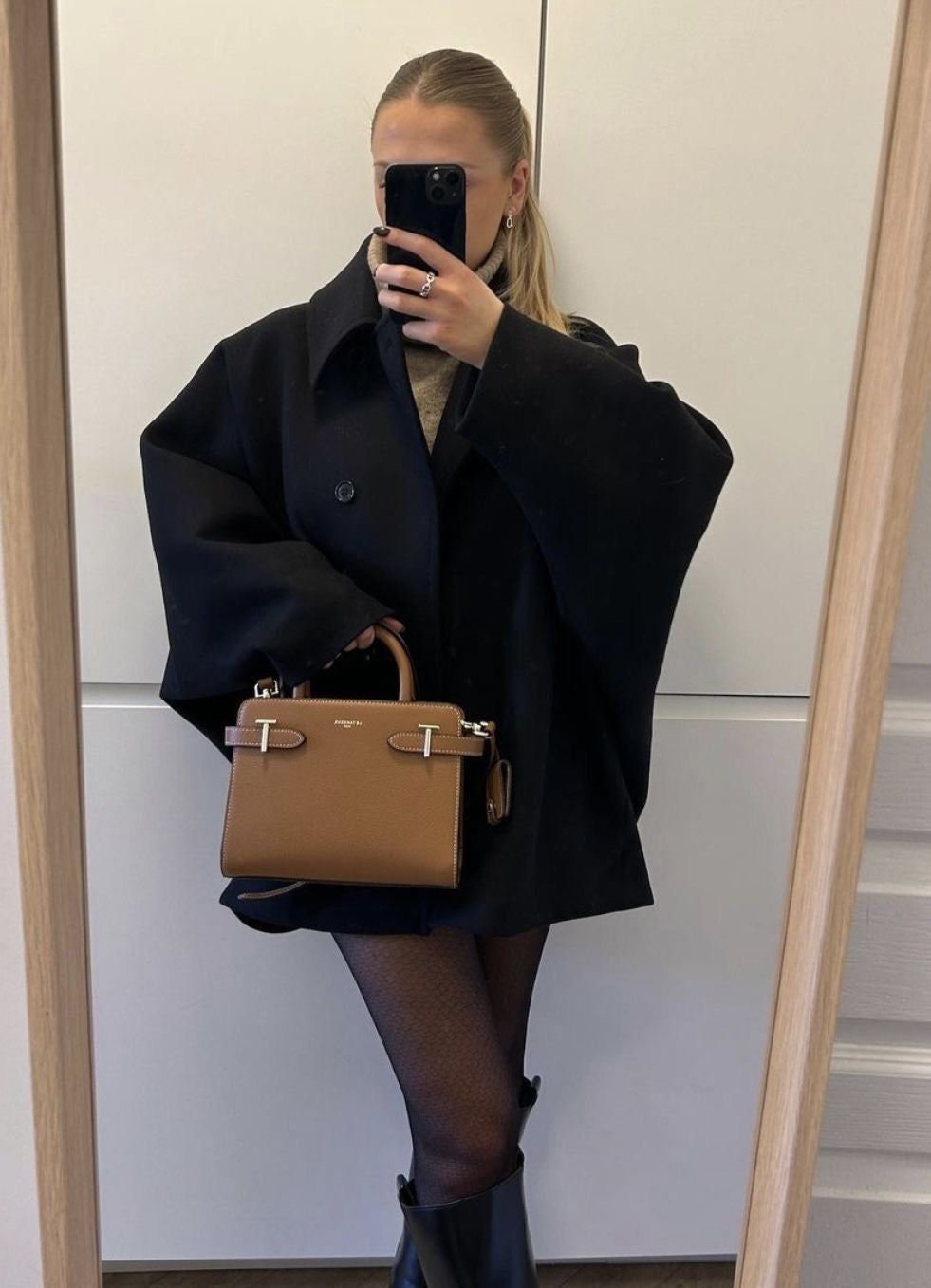 Lainey Manteau Femme – Manteau Oversize en Laine Élégant & Confortable pour Hiver