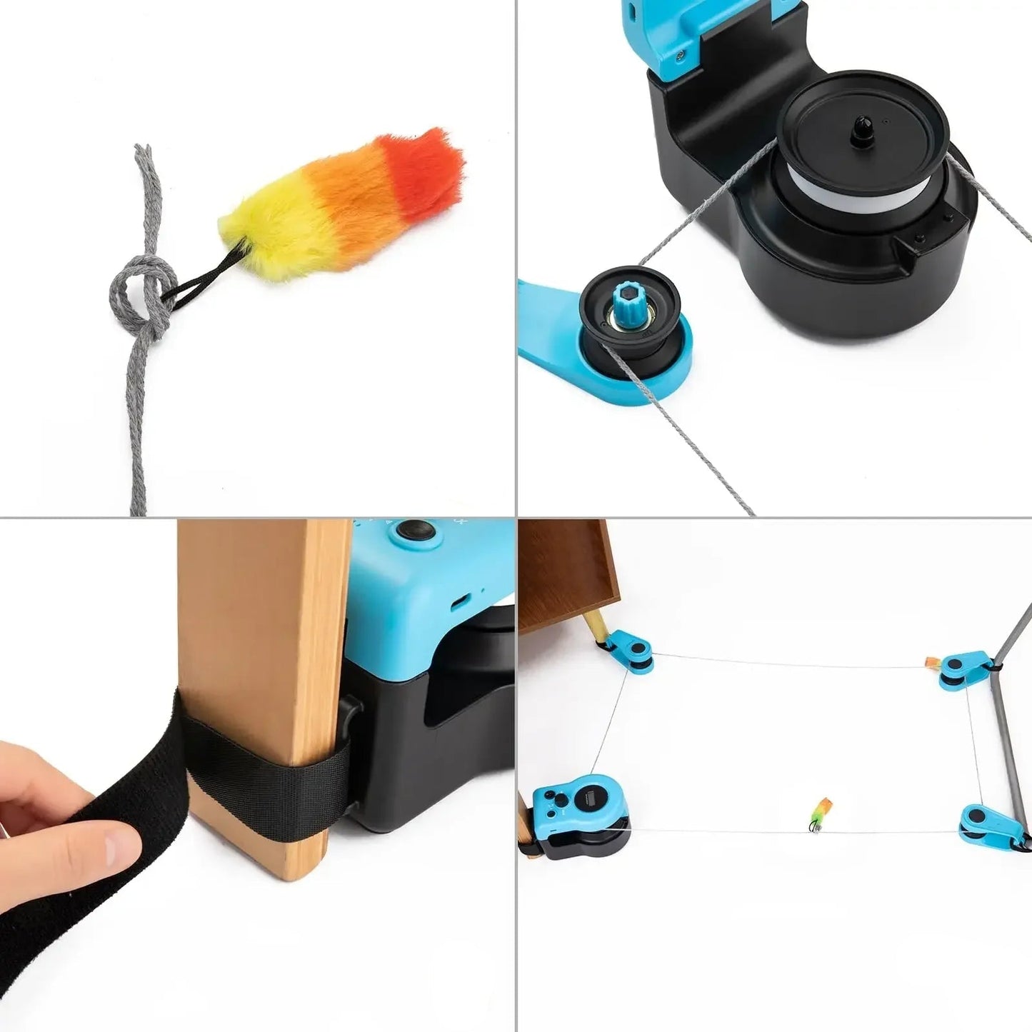 Interactive Cat Toy with Adjustable Speed and Realistic Mouse Sounds – Automatic Cat Exercise Wheel for Indoor Play 5
