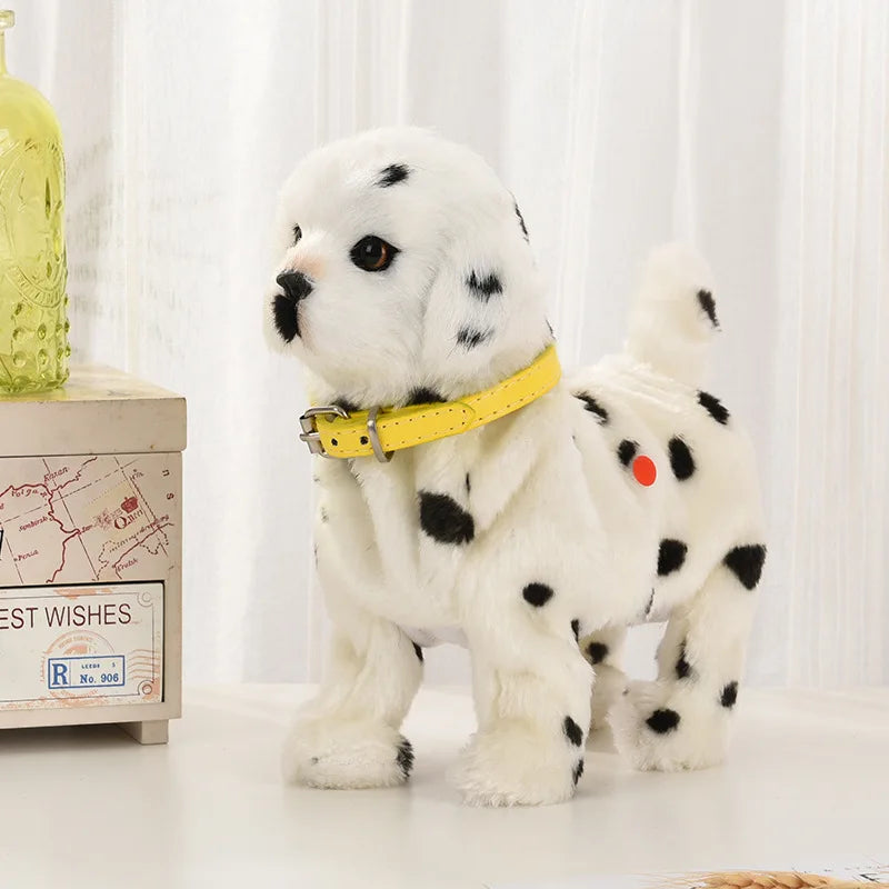 Interactive Plush Robot Puppy Toy with Sound Control and Touch Features – Walking and Barking Sheepdog, 22x20x10cm 4