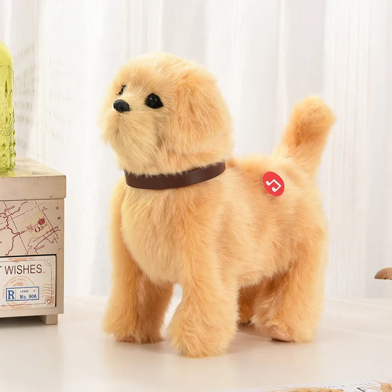 Interactive Plush Robot Puppy Toy with Sound Control and Touch Features – Walking and Barking Sheepdog, 22x20x10cm 7