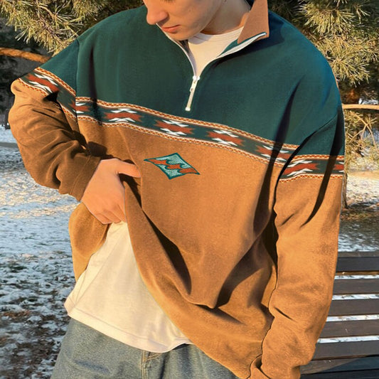 Marcelli | England Retro Zipper Sweater