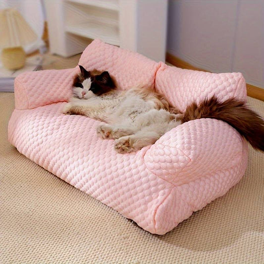 Katzensofa mit warmer Füllung für Winter | Riddle