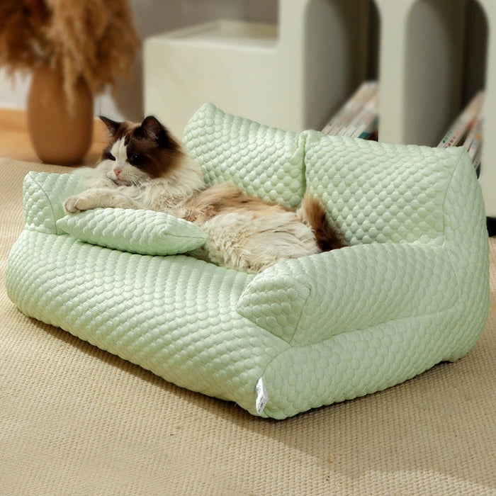 Katzensofa mit warmer Füllung für Winter | Riddle