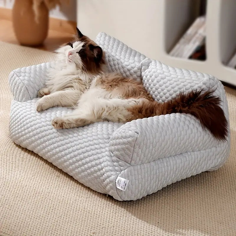Katzensofa mit warmer Füllung für Winter | Riddle