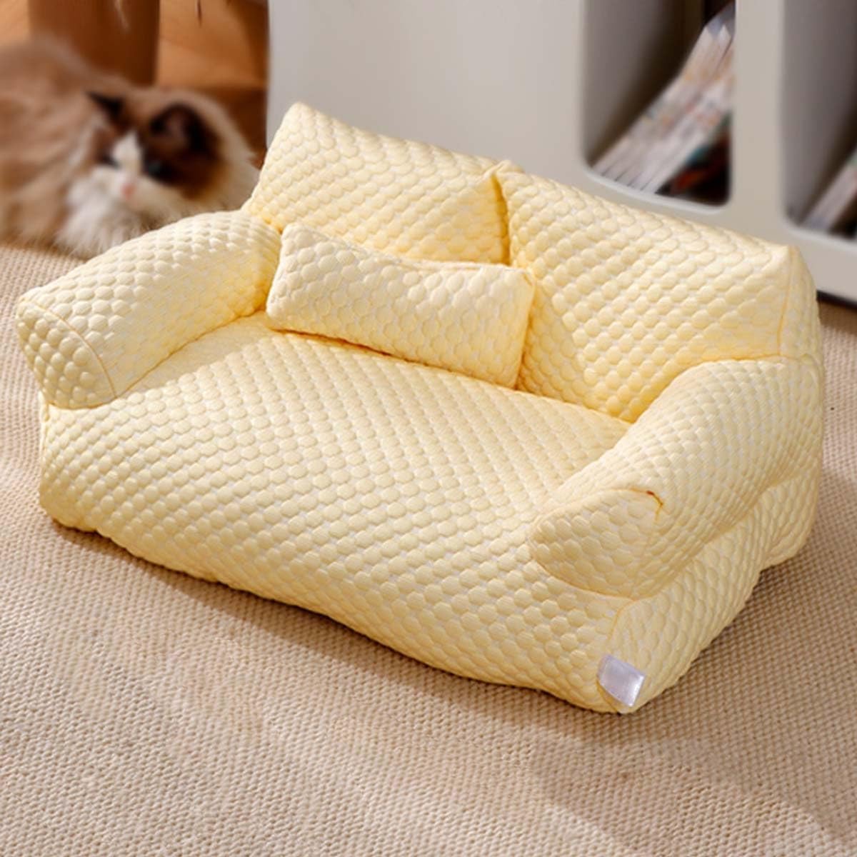Katzensofa mit warmer Füllung für Winter | Riddle