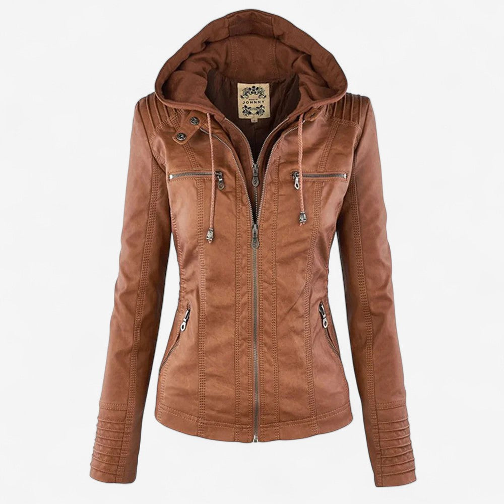 Amelie – Veste à capuche ajustable avec multiples poches