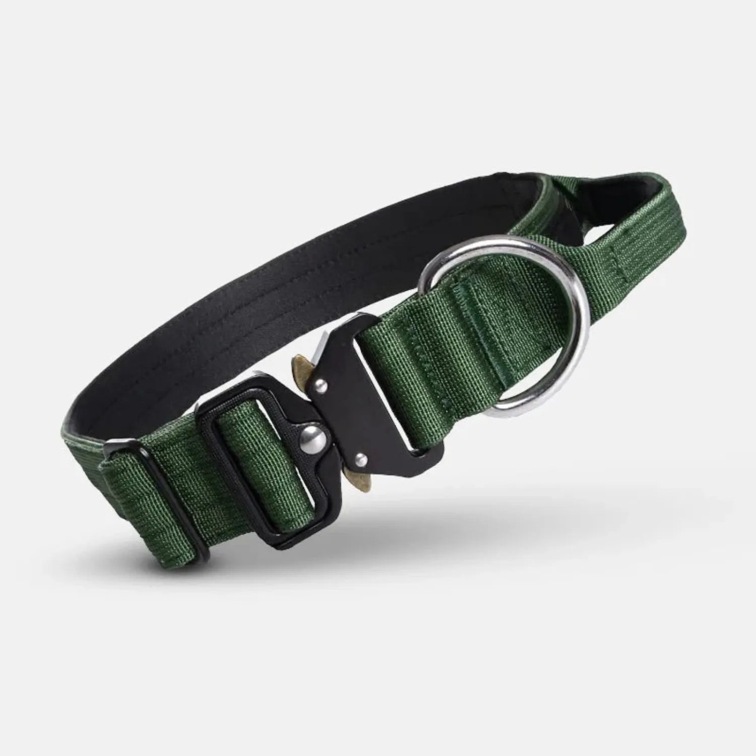 KrachtHalsband | Stevige Tactische Hondenhalsband met Handvat