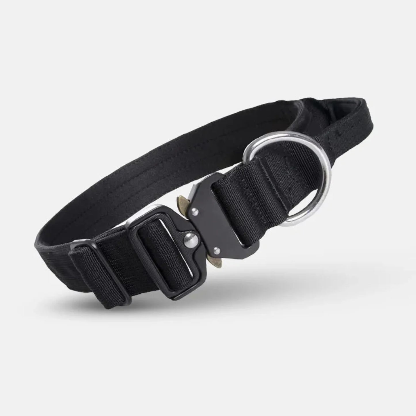 KrachtHalsband | Stevige Tactische Hondenhalsband met Handvat