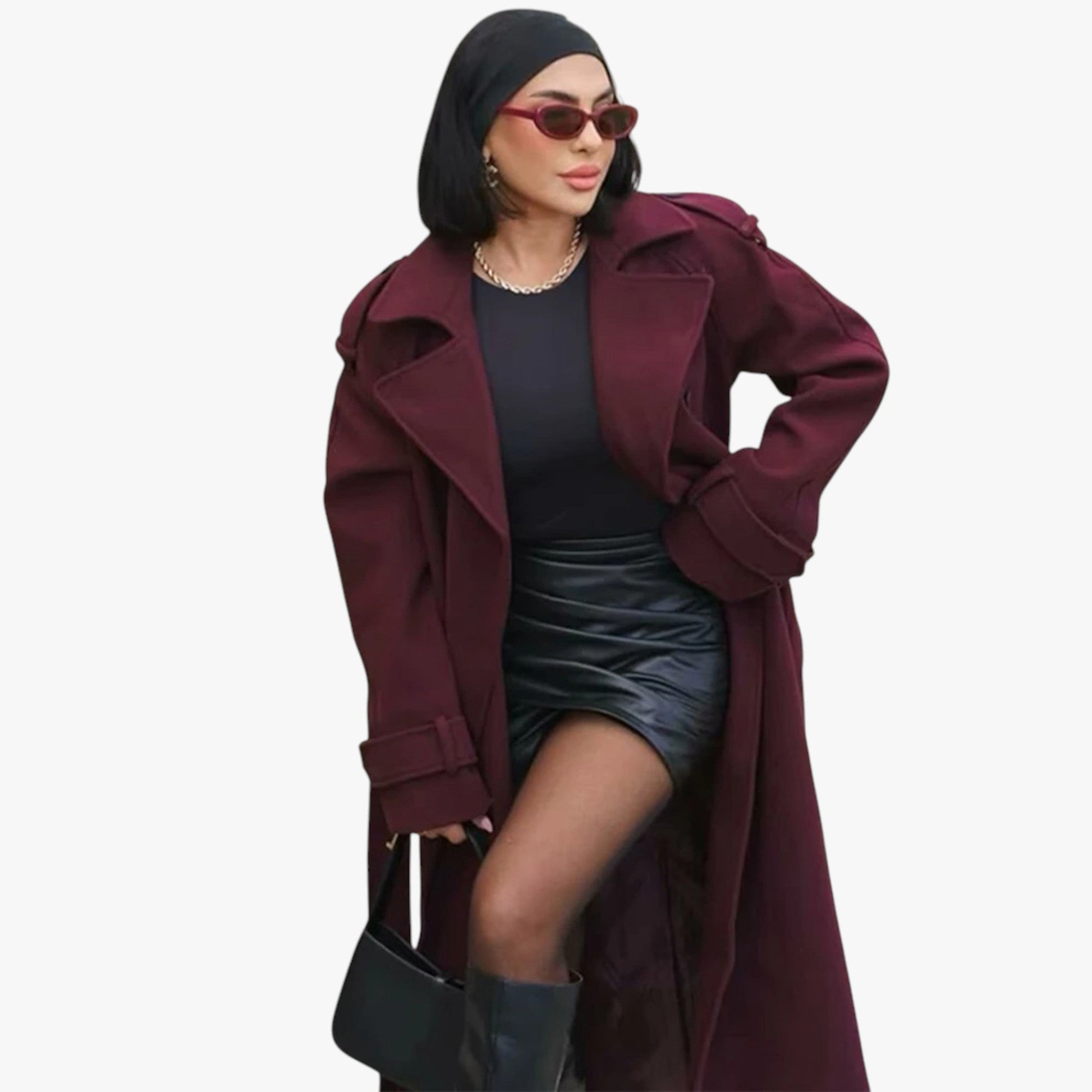 Brianna | Kvinders Vintage Lang Frakke - - Kvinders frakker og jakker - {{ product_tags }