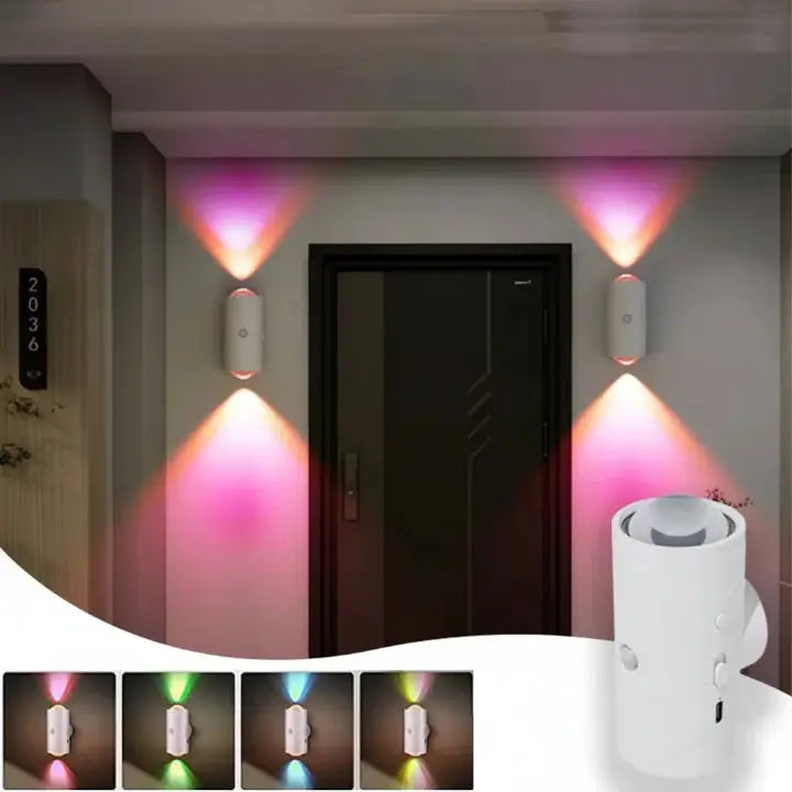 LED Wandlicht mit Bewegungssensor | Automatische Beleuchtung für sichere Wege