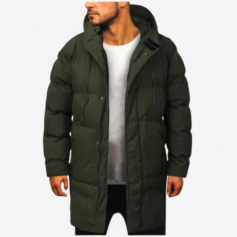 Zachary – Manteau avec Doublure, Longues Manches et Poches à Fermeture Éclair