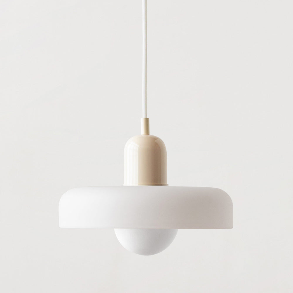 Lampa Wisząca Bauhaus z Kolorowego Szkła – Nowoczesna Lampa do Salonu i Żyrandol z Regulowaną Długością 5