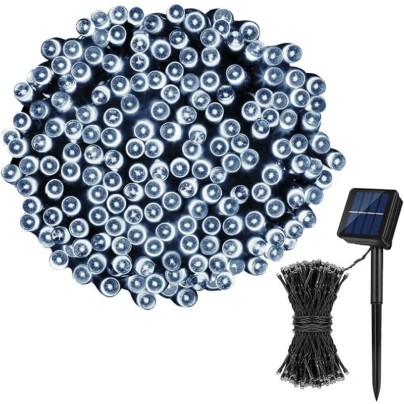 Lampki Solarne Ogrodowe LED Wodoodporne 20/50 Sztuk do Dekoracji Ogrodu i Bożego Narodzenia 2