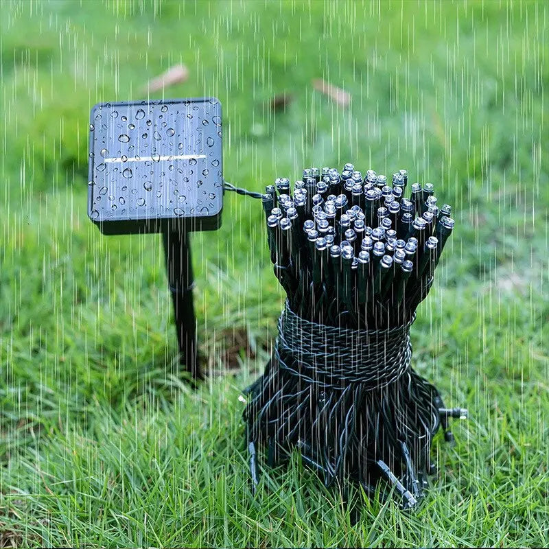 Lampki Solarne Ogrodowe LED Wodoodporne 20/50 Sztuk do Dekoracji Ogrodu i Bożego Narodzenia 5