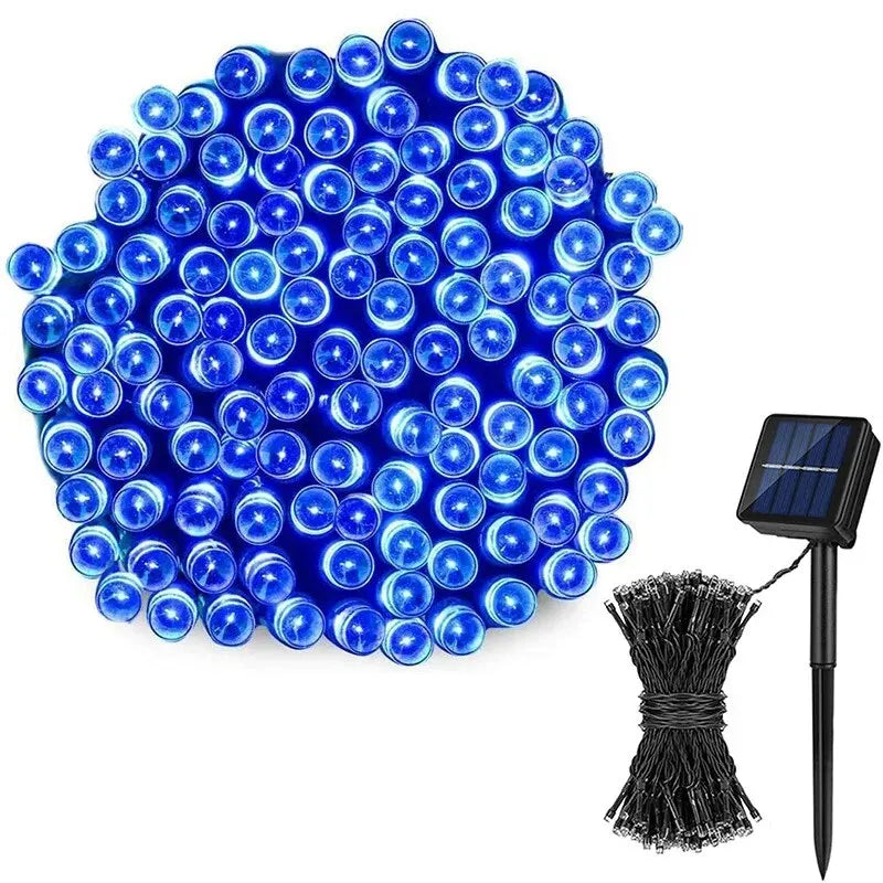 Lampki Solarne Ogrodowe LED Wodoodporne 20/50 Sztuk do Dekoracji Ogrodu i Bożego Narodzenia 7