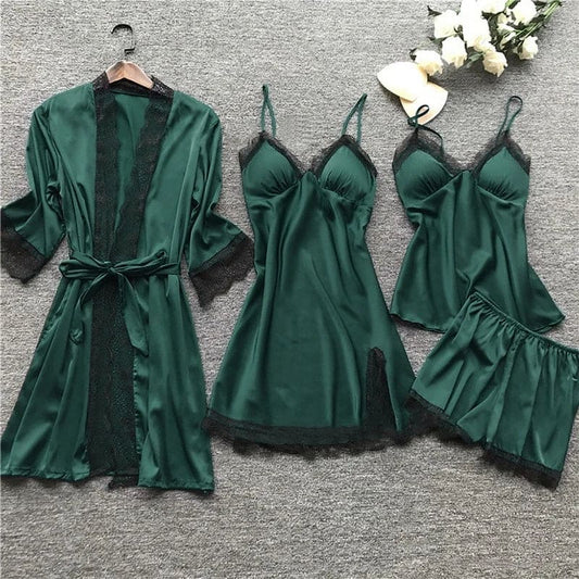 Jara - Satin-Pyjama-Set