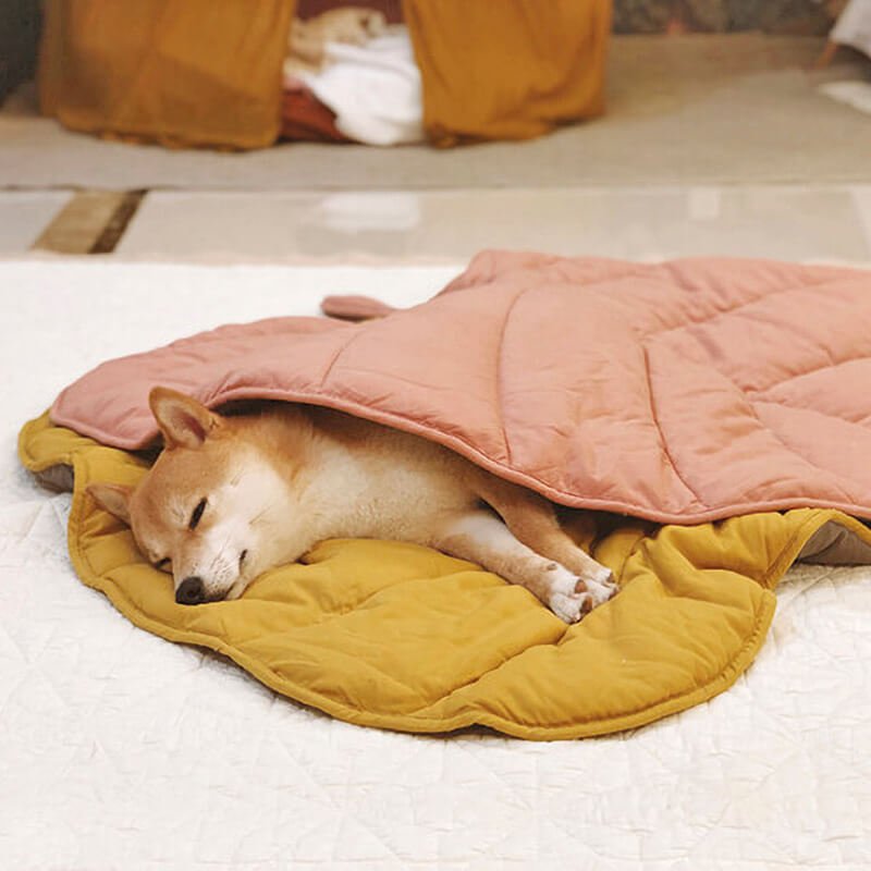 Leaf-Shaped Dog Bed – Soft and Breathable Pet Bed for Indoor and Outdoor Use 1