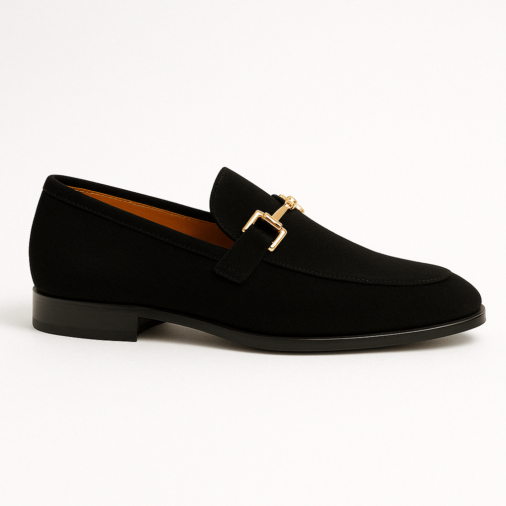Bellivaro | Mænds Slip-on Loafers Med Metaldetalje | Formstøbt Komfortpasform