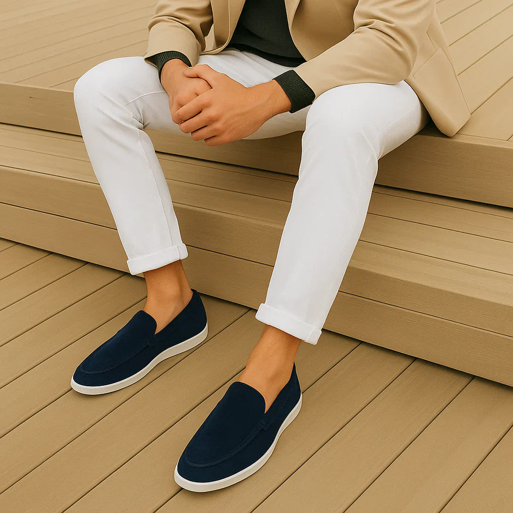 Liam Mocassins Homme – Élégants Loafers en Daim avec Confort Durable & Style Polyvalent