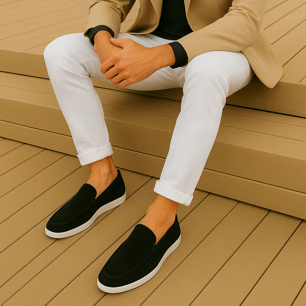 Liam Mocassins Homme – Élégants Loafers en Daim avec Confort Durable & Style Polyvalent