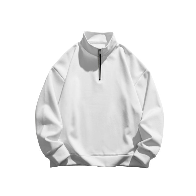 Lorence Pull Demi-Zip Homme – Maille Douce Moderne avec Coupe Élégante et Confortable