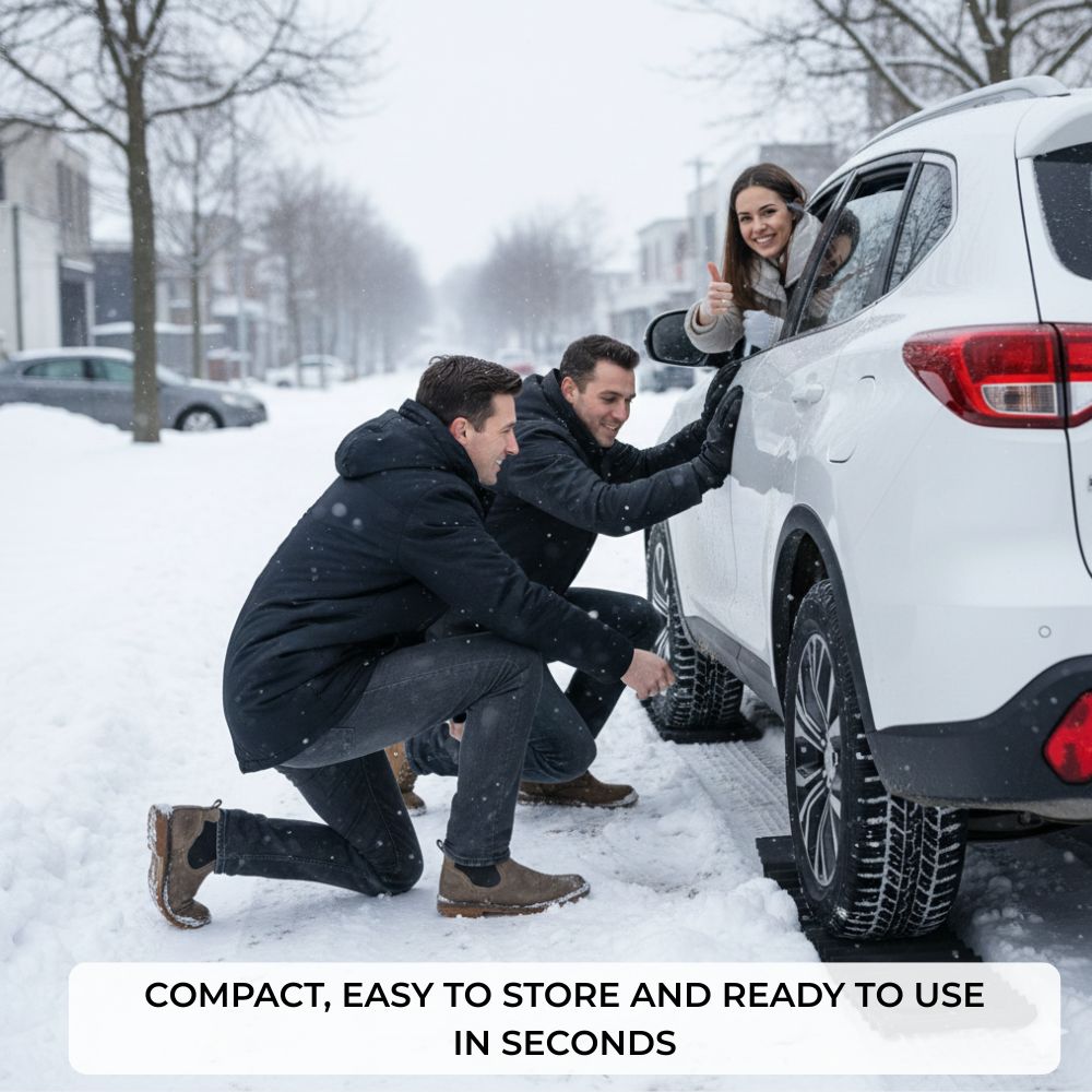 WheelGrip™ - Portable Non-Slip Anti-Skid Car Wheel Pad