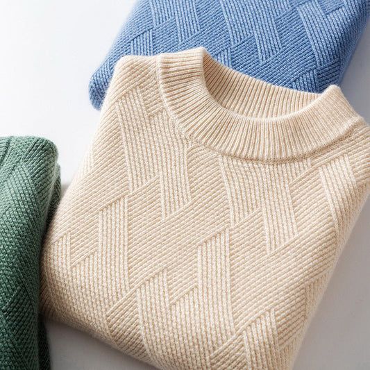 Luxurious cashmere sweater for stylish appearances