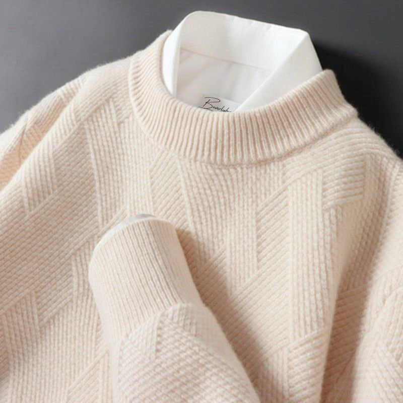 Luxurious cashmere sweater for stylish appearances