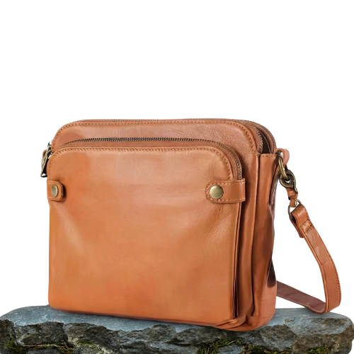 Kim™ | Classic Leather Crossbody