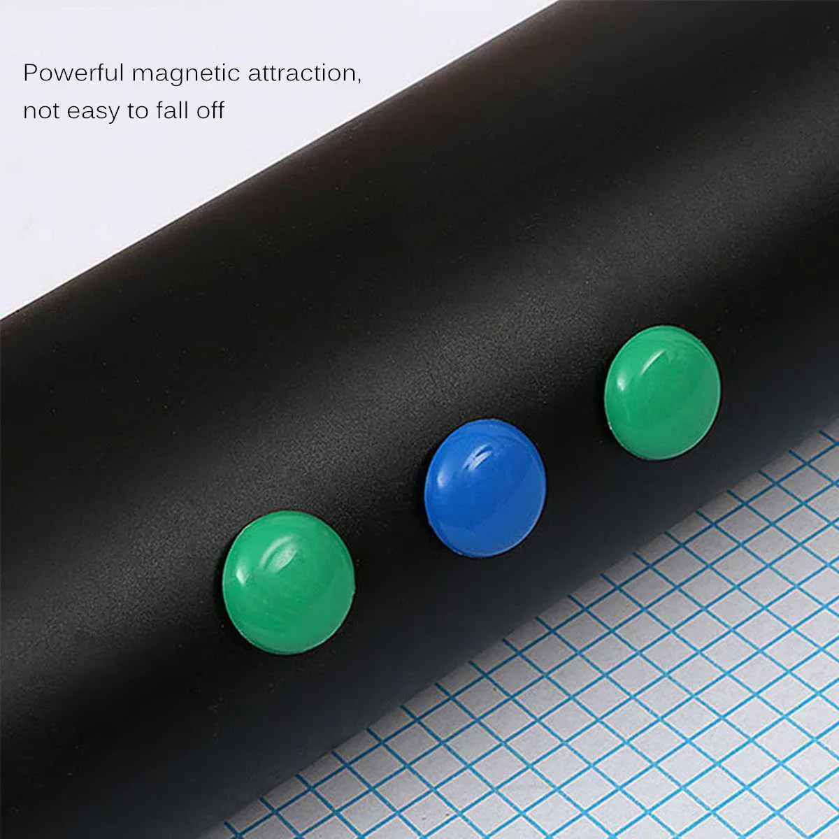 Magnetisches Wandtafel-Set für Kinder 45x100 cm, abnehmbar und selbstklebend