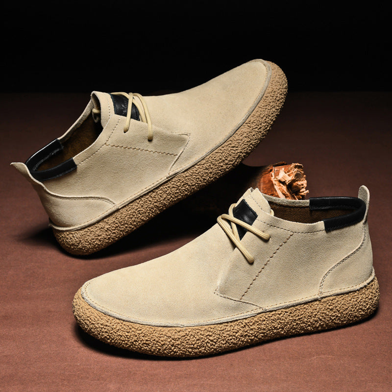 James – Mocassins modernes mi-hauts avec semelle texturée