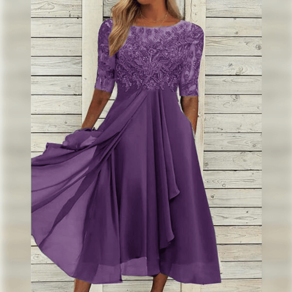 Jildou - Elegante Comfortjurk