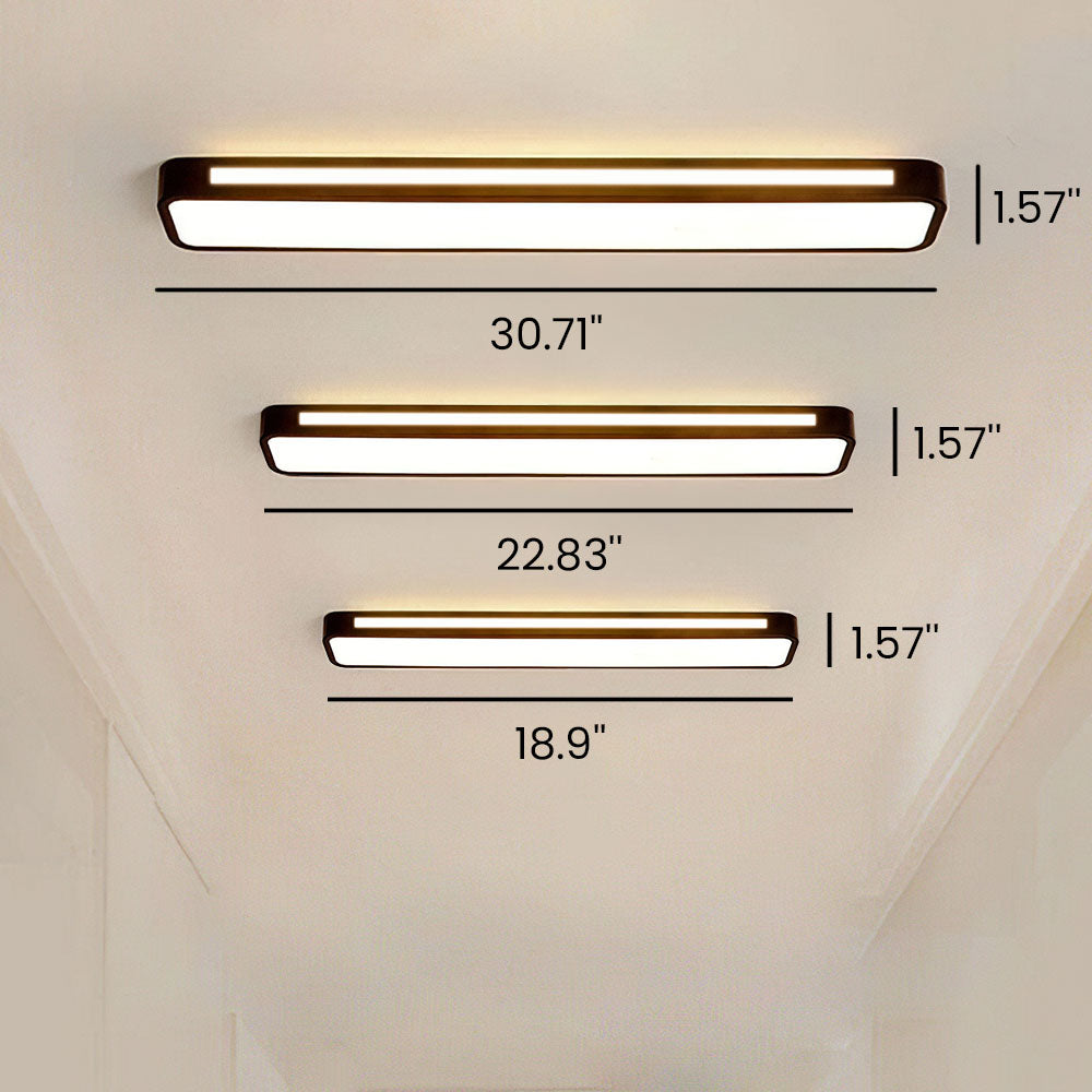 Nordelio Plafondlamp – Scandinavisch Minimalistisch Design met Slank LED-Profiel & Hoge Lichtopbrengst