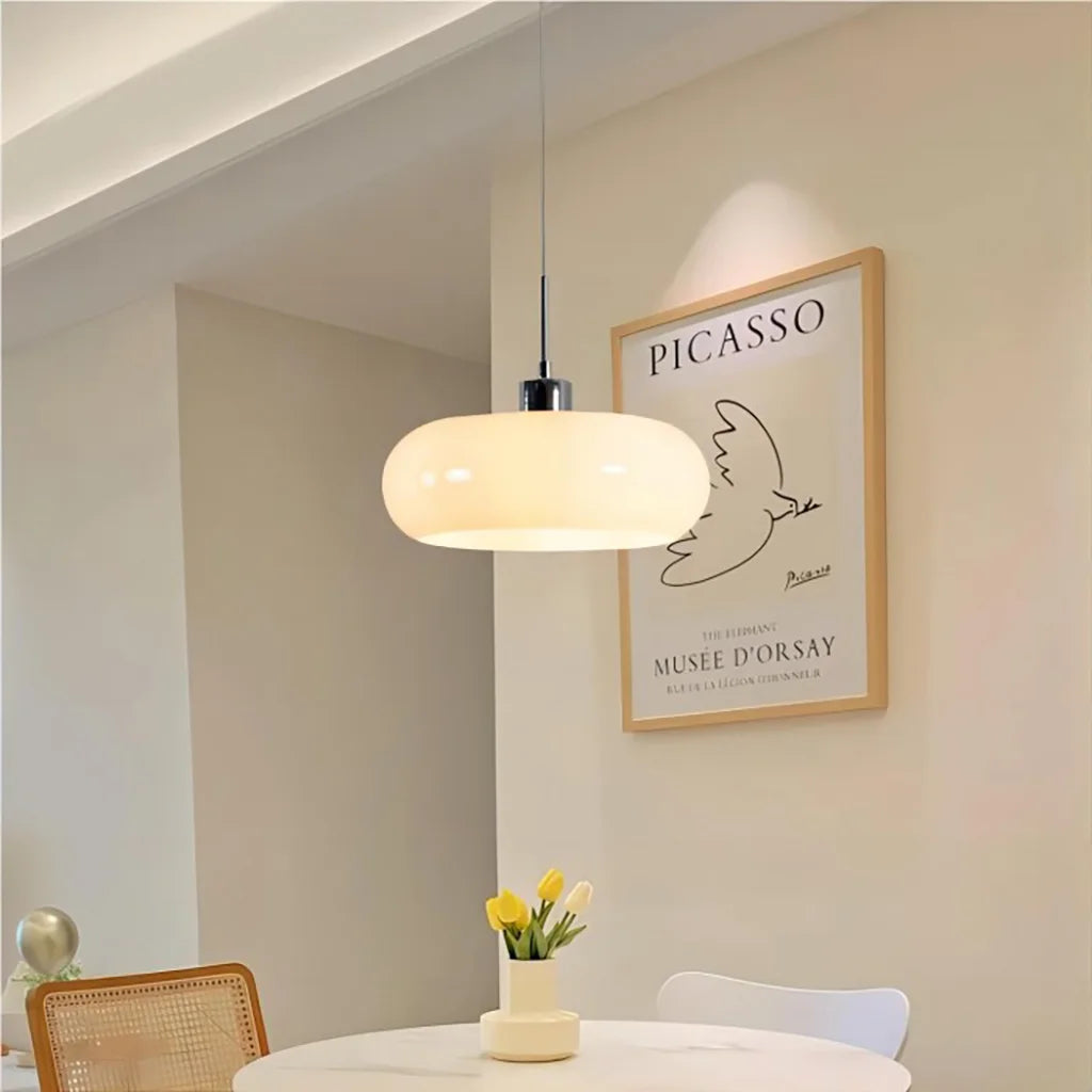 Kieran Bauhaus glazen hanglamp