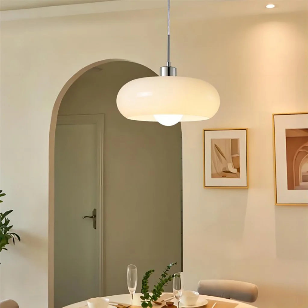 Kieran Bauhaus glazen hanglamp