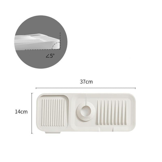 Soft-Surface Silicone Drying Mat – For Pots, Dishes, Glasses & Cutlery