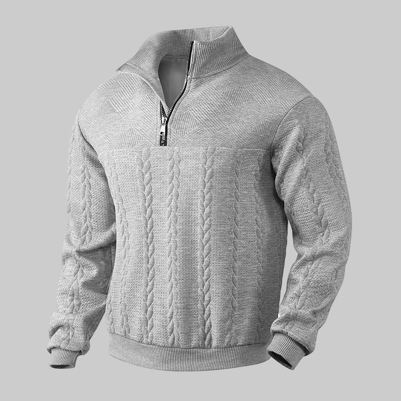 Roma Hochwertiger Halbzip Pullover