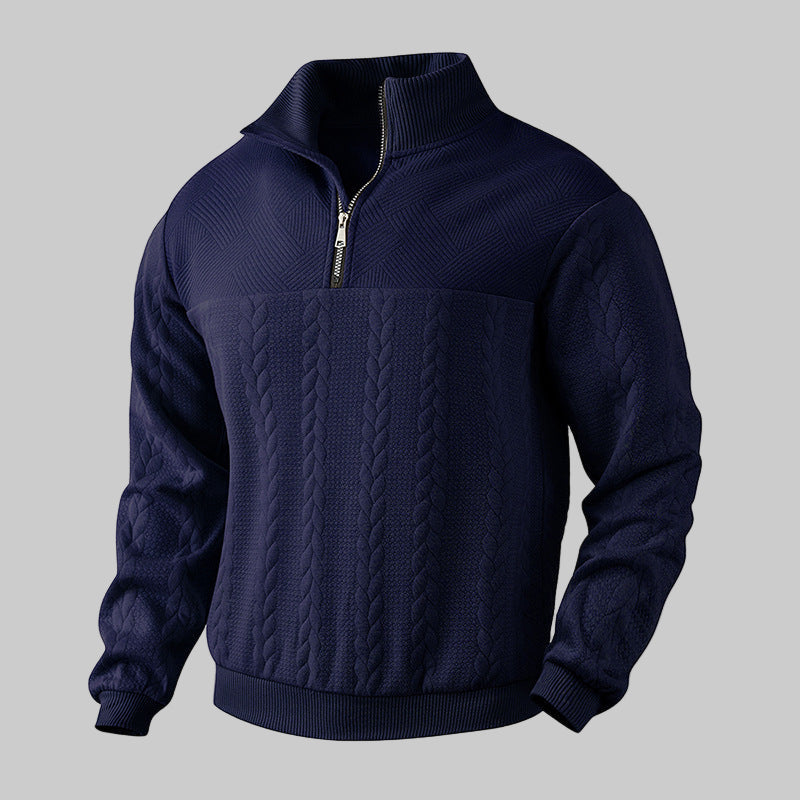Roma Hochwertiger Halbzip Pullover