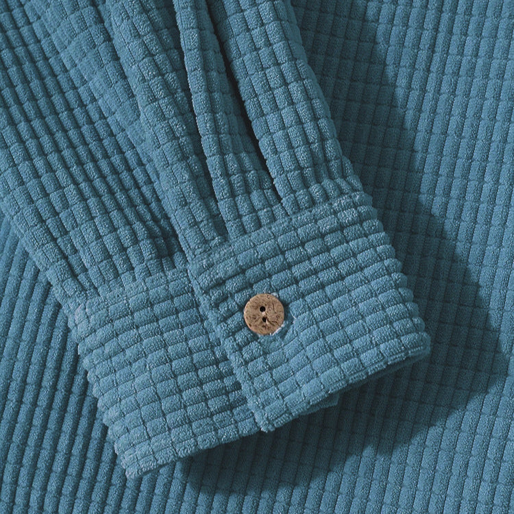 Stefan | Bluza z kapturem z sztruksu męska