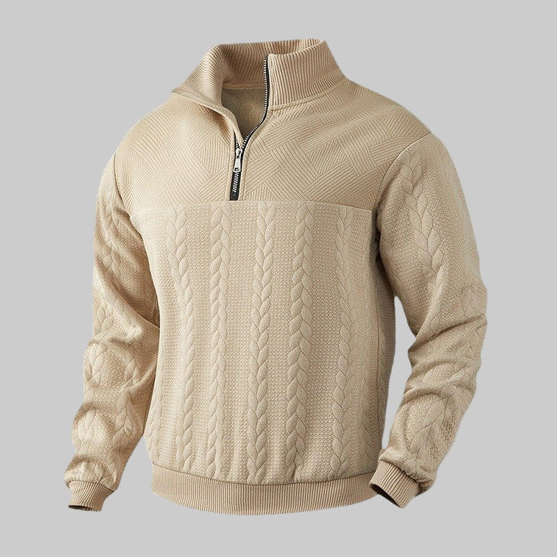 Roma Hochwertiger Halbzip Pullover