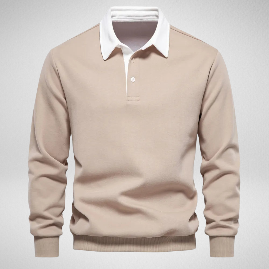 Męska Bluza Polo Rugby – Klasyka w Sportowym Stylu