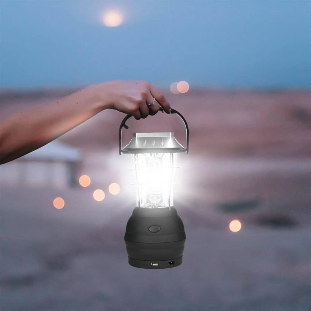 Lampa solarna – wielofunkcyjna – do kempingu i awaryjnych sytuacji
